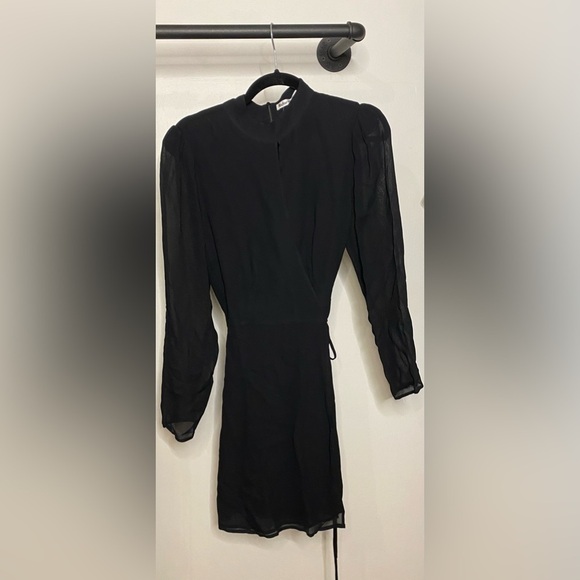 Reformation Ottessa Dress Black XS - Picture 5 of 7